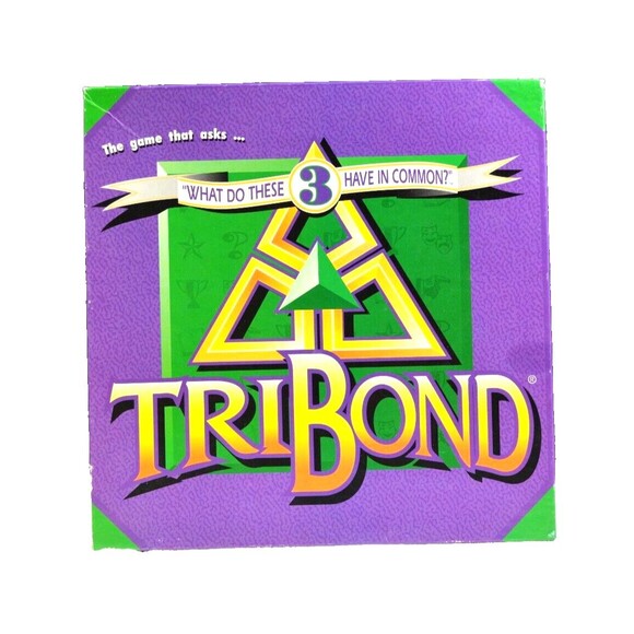 TriBond Board Game Complete Vintage 1995 - Picture 1 of 3